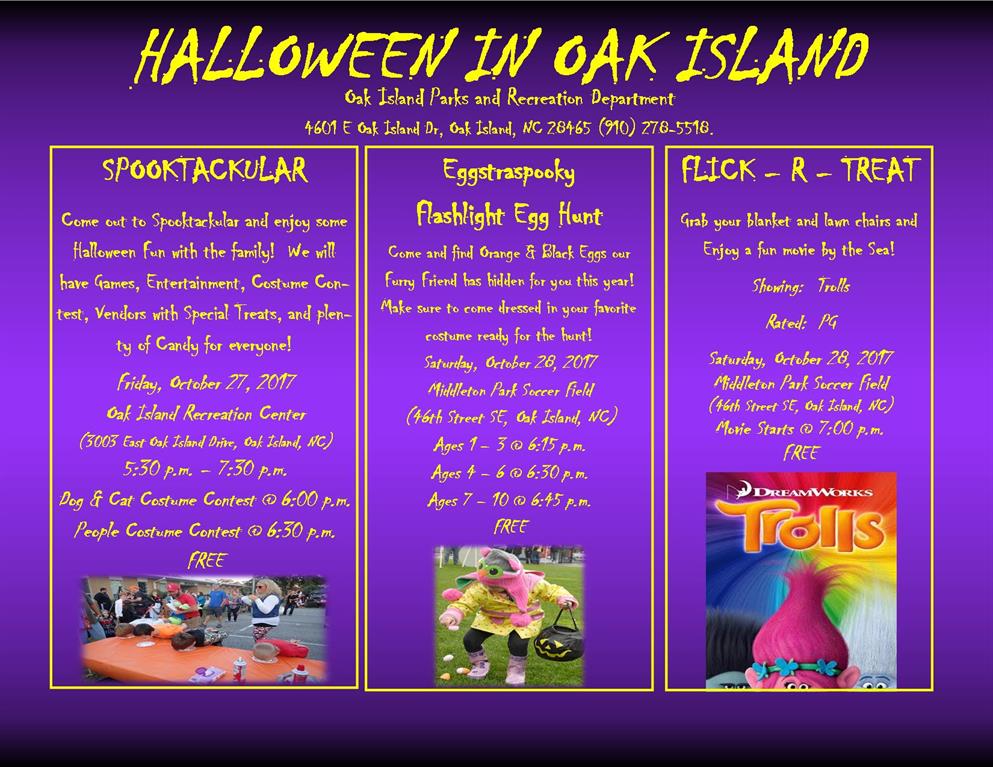 Halloween Oak Island NC